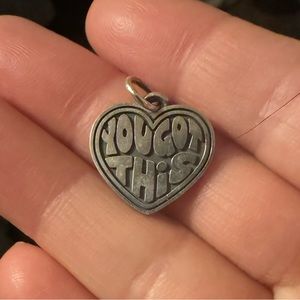 “You Got This” Heart Charm